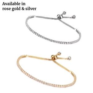 NEW Rhinestone Slider Bracelets